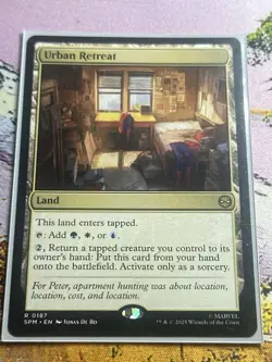 Urban Retreat Mtg Spider-Man Magic The Gathering - Image 4