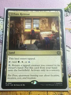 Urban Retreat Mtg Spider-Man Magic The Gathering - Image 5