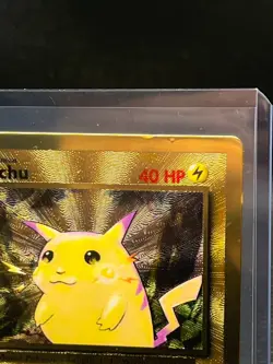Pokemon Gold Metal Pikachu Card 58/102 - Celebrations Ultra Premium Collection - Image 2