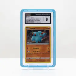 Pokemon Phanpy Cosmos Holo #SWSH117 Chilling Reign Promo 2021 - CGC 8 - Image 1