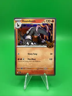 Houndoom 034/198 Trick or Trade Booster 2023 Holo. Pokemon. D10 - Image 1