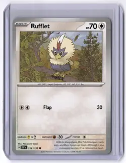 Rufflet 152/191 Common Normal NM Pokemon SV08: Surging Sparks - Image 1