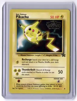 Pikachu (Movie Promo) 04/53 Promo Normal NM Pokemon WoTC Promo - Image 1