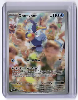 Cramorant - 176/167 Illustration Rare Holo NM Pokemon SV06: Twilight Masquerade - Image 1