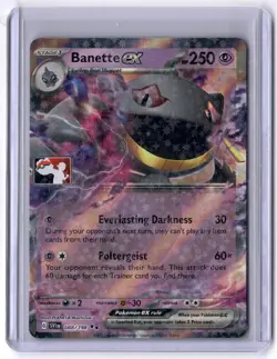 Banette ex 088/198 Ultra Rare Holo NM Pokemon Prize Pack Series Cards - Image 1