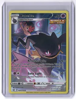 Banette TG07/TG30 Ultra Rare Holo NM Pokemon SWSH11: Lost Origin Trainer Gallery - Image 1
