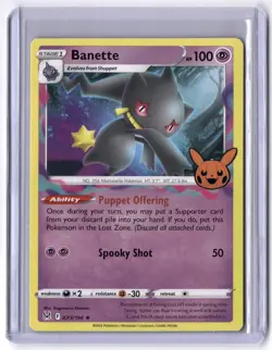 Banette 073/196 Rare Normal NM Pokemon Trick or Trade 2023 - Image 1