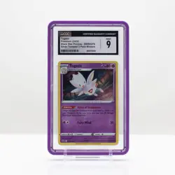 Pokemon Togetic Cosmos Holo #SWSH276 Silver Tempest Promo 2022 - CGC 9 Mint - Image 1