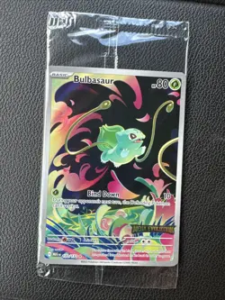 Bulbasaur 133/132 Stamped Promo SEALED Mega Evolutions Pokemon TCG - Image 1
