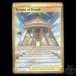 Temple of Sinnoh #214/189 Astral Radiance NM/Near Mint Pokemon 2022 - Image 1