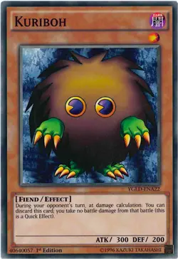 Kuriboh YGLD-ENA22 Yugi’s Legendary Decks | 1st Edition YuGiOh Card LP - Image 1