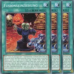yugioh 3x Fusionseinziehung DOOD-DE070 COMMON 1AUFLAGE DEUTSCH - Image 1