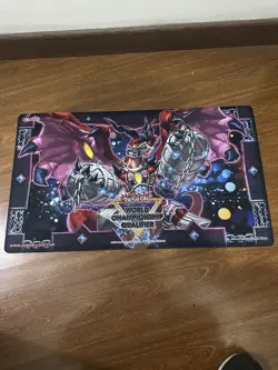 Yugioh Bystial Magnamhut Playmat 2025 World Championship Qualifier Win-A-Mat NM - Image 1