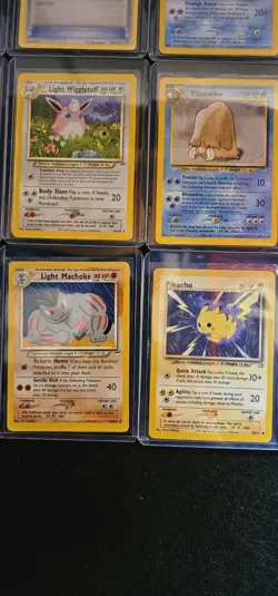 26 Card Pokemon Lot - Pikachu- Charizard- Blastoise- Squirtle- Dark Slowking - Image 4