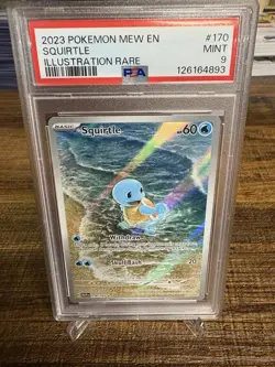 Pokemon Card 151 Sequential Squirtle Wartortle Blastoise PSA10&9 - Image 2