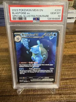 Pokemon Card 151 Sequential Squirtle Wartortle Blastoise PSA10&9 - Image 4