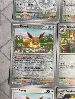 Pokemon TCG Holo Card Lot 48 Cards Bulk Lot with 5 Eevee Cards Good Condition - Image 4