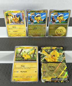 Pokemon Pikachu Lot of 28 Cards and Stickers Pikachu Crimp Error Pokemon Lot - Image 3