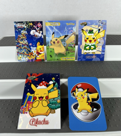 Pokemon Pikachu Lot of 28 Cards and Stickers Pikachu Crimp Error Pokemon Lot - Image 5