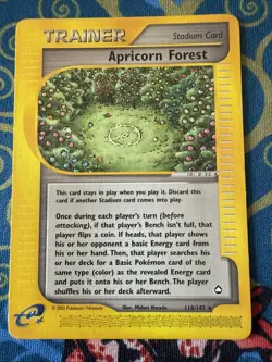 Pokemon Aquapolis 118/147 Apricorn Forest Card - Image 2