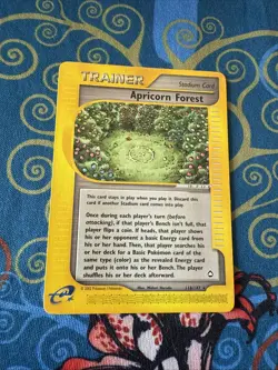 Pokemon Aquapolis 118/147 Apricorn Forest Card - Image 3