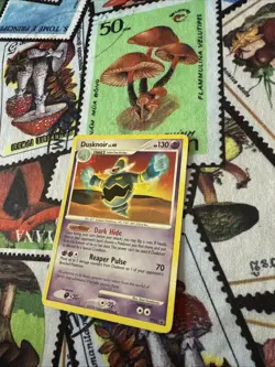 Pokemon Card Dusknoir LV.49 5/100 DP Secret Wonders Holo Rare HP 130 - Image 2