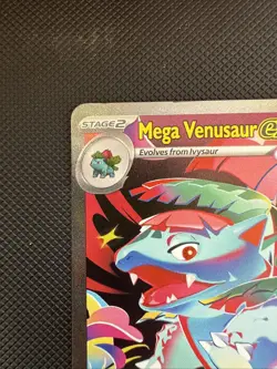 Mega Venusaur EX SIR 177/132 Mega Evolution English pokemon TCG Near Mint Card - Image 3
