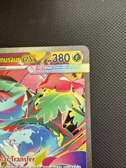 Mega Venusaur EX SIR 177/132 Mega Evolution English pokemon TCG Near Mint Card - Image 4