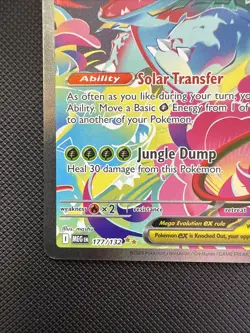Mega Venusaur EX SIR 177/132 Mega Evolution English pokemon TCG Near Mint Card - Image 5