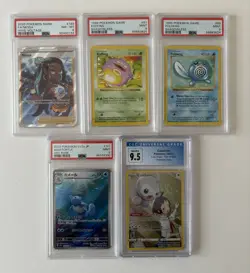PSA CGC Pokemon Card Lot Shadowless Nessa 151 Wartortle Koffing Vintage & new - Image 1