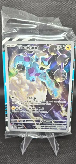 Thundurus 209 Sv: Scarlet & Violet Promo Cards Holo SEALED - Image 1