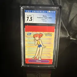 Misty 4 of 10 Series 3 Graded CGC 7.5 Topps Pop-Up Pokemon Card - Image 2