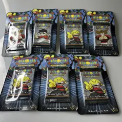 Xiaolin Showdown TCG Booster Packs NEW Trading Card Game CCG - 7 Packs Anime - Image 1