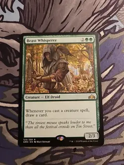 Beast Whisperer Guilds of Ravnica Non-foil LP - Image 1