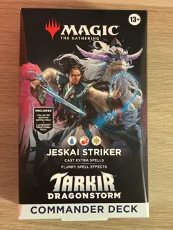 Magic: The Gathering Tarkir Dragonstorm Commander Deck - Jeskai Striker - Image 1