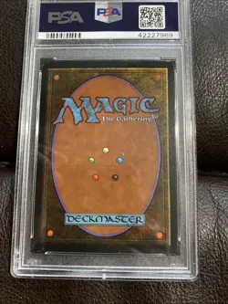 Mtg Magic The Gathering The Dark Ball Lightning 1994 PSA 7 NM - Image 4