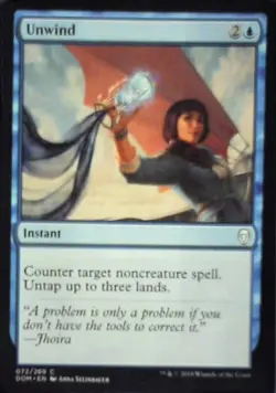 Unwind - Dominaria: #72, Magic: The Gathering Nm R142 - Image 1