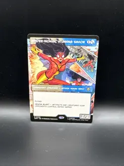 Spider-Woman, Stunning Savior (Borderless) Rare MTG Spider-Man - Image 1
