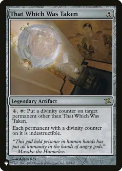 Near Mint x 1 That Which Was Taken - The List Mystery Booster / The List - Image 1
