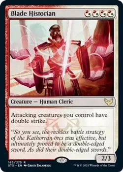 MTG Blade Historian STX Rare Normal #165 - Image 1