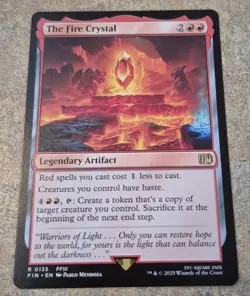 The Fire Crystal - UB Final Fantasy - (0135) - NM - Image 1