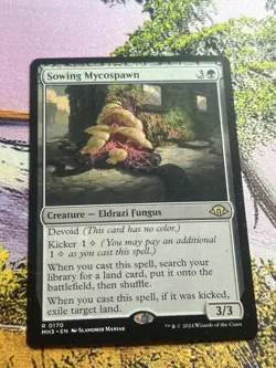 Near Mint, English - 1 x MTG Sowing Mycospawn Modern Horizons 3 - Image 3