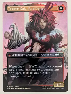 (Foil) Kuja, Genome Sorcerer (Borderless) (0399) FINAL FANTASY NM - Image 2