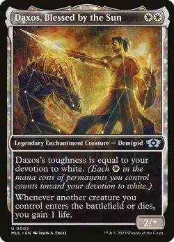 Magic the Gathering (mtg): MUL: Daxos, Blessed by the Sun (x 4) - Image 1