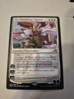 The Wandering Emperor Kamigawa: Neon Dynasty Regular - Image 1