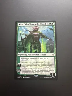 Nissa, Who Shakes the World - NM - MTG War of the Spark - Magic the Gathering - Image 1