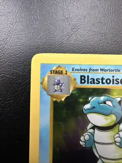 Pokemon Blastoise Base Set Shadowless 1st Edition Holo Rare 2/102 Near Mint - Image 2