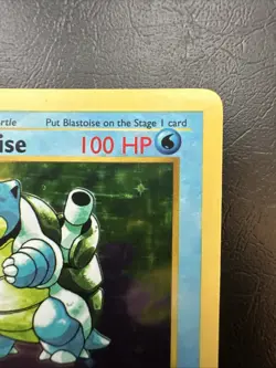 Pokemon Blastoise Base Set Shadowless 1st Edition Holo Rare 2/102 Near Mint - Image 3