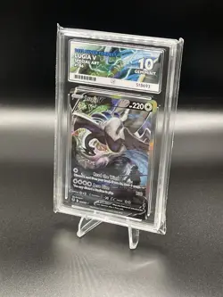 Lugia v Silver Tempest 186/195 Ace Gem Mint 10 Special Alt Art Pokemon TCG - Image 2