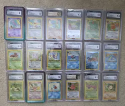 Pokemon Southern Islands Complete Set Graded By CGC - Image 1